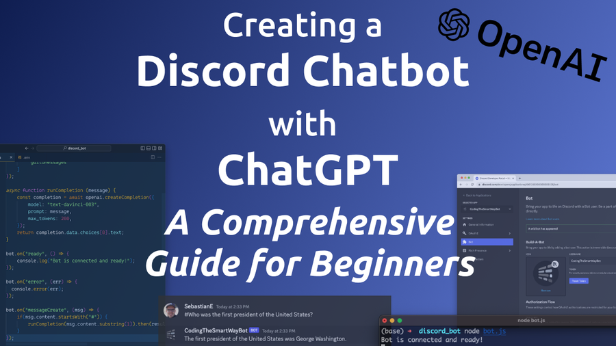 a Chatbot with ChatGPT: A Comprehensive Guide for Beginners CodingTheSmartWay