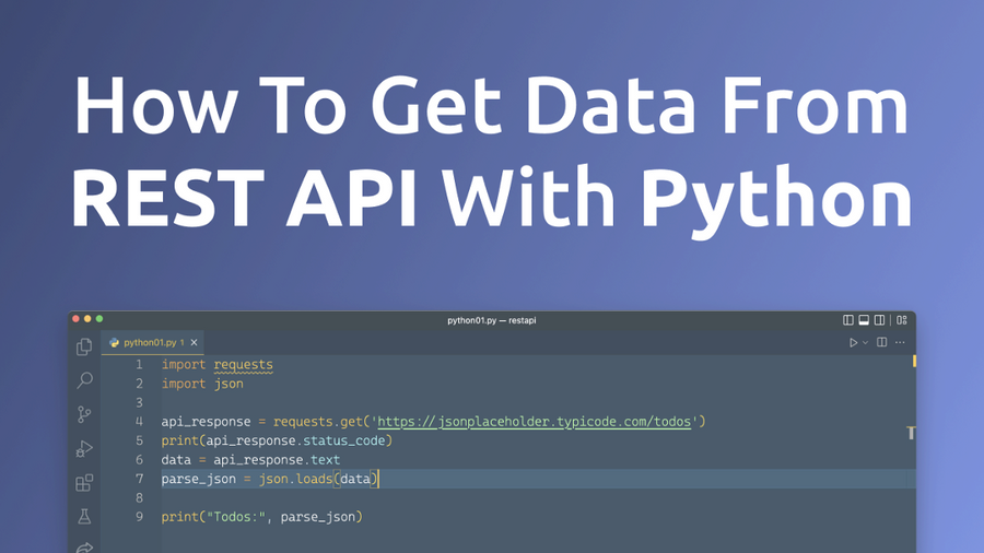 How To Get Data From REST API With Python — CodingTheSmartWay