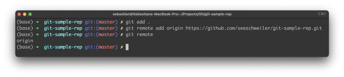 git remote