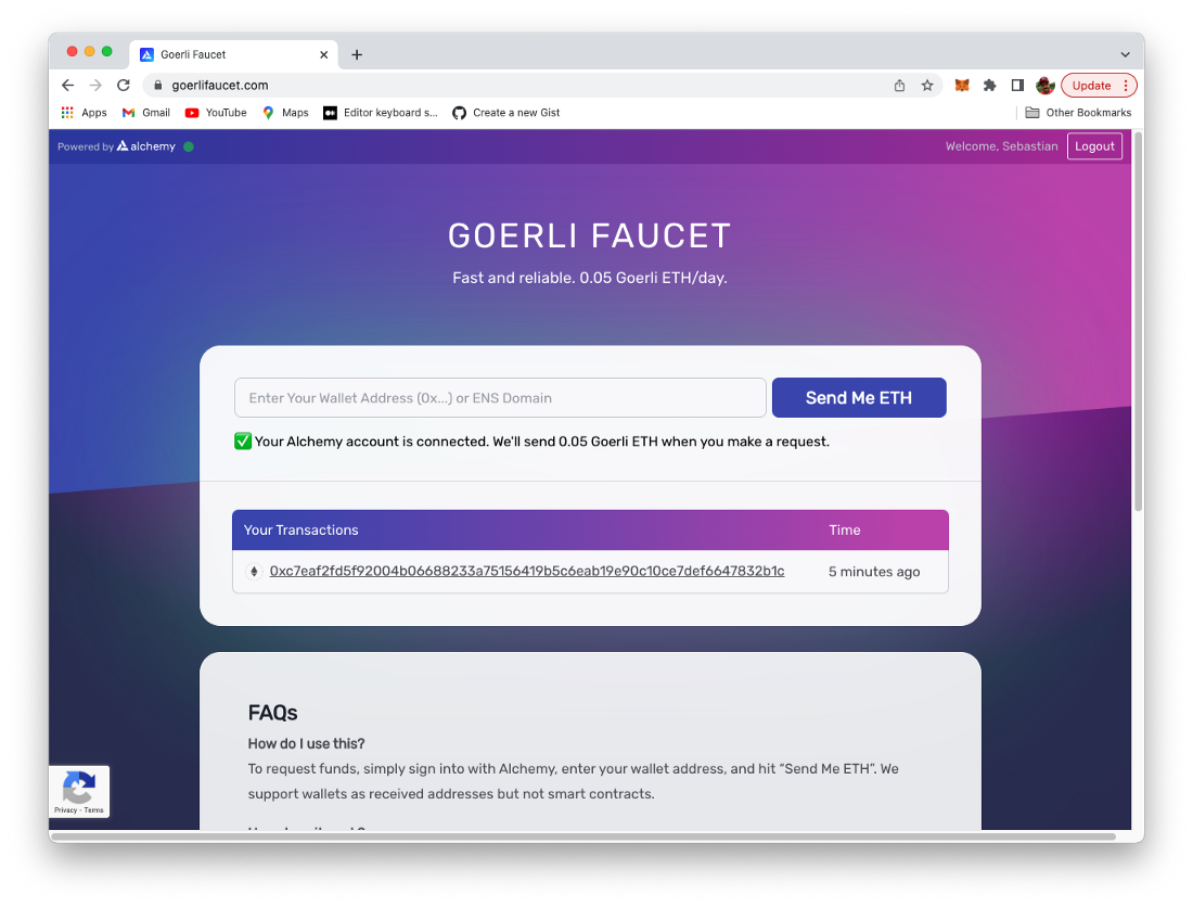 Goerli Faucet