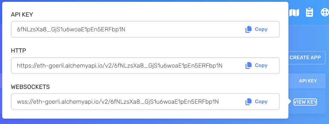 API key and HTTP endpoint can be accessed and needs to be added to Hardhat’s configuration